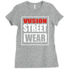 vision street wear Ladies Fitted T-Shirt