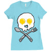 eggskull Ladies Fitted T-Shirt