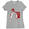 World War Z Goku DBZ Ladies Fitted T-Shirt