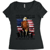 Honor Those Who Place Their Life On The Line Women's Triblend Scoop T-shirt
