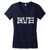 love dogs Women's V-Neck T-Shirt