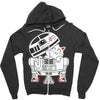 r2 d mew Zipper Hoodie