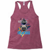 who loves frenchies Racerback Tank