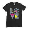 love teal best trending Ladies Fitted T-Shirt