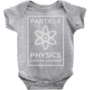 particle physics funny pun Baby Onesie