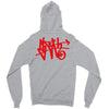 i am sloth back Zipper Hoodie