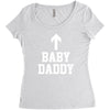 baby daddy funny new Women's Triblend Scoop T-shirt