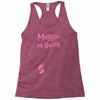 Muggle On Board Pink Racerback Tank