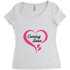 Coming Soon Baby Girl Women's Triblend Scoop T-shirt