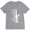 funny militaryarmymarines ak47 V-Neck Tee