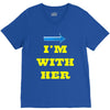 i am with her V-Neck Tee