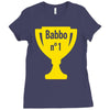 babbo numero 1 Ladies Fitted T-Shirt
