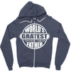 worlds greatest farter father Zipper Hoodie