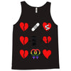 ls lesbian full heart Tank Top