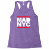 mad nyc new york city run fashion baseball jersey Racerback Tank