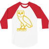 drake, ovoxo owl 3/4 Sleeve Shirt