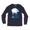 i m with herd Long Sleeve Shirts