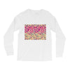 pink triangle print Long Sleeve Shirts
