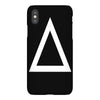 prism a triangle design graphic baseball jersey iPhoneX