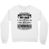 Dear Daddy... Crewneck Sweatshirt