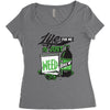 life wide Women's Triblend Scoop T-shirt