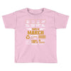 born march multitasking problem solving Toddler T-shirt