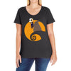 halloween king Ladies Curvy T-Shirt