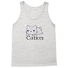 funny cat science t shirt Tank Top