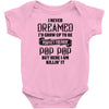 Perfect Freakin Pop Pop Baby Onesie