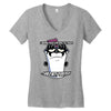 master shake demon Women's V-Neck T-Shirt