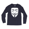 anonymous mask Long Sleeve Shirts