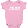 i make twins what's your superpower Baby Bodysuit