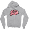 wookie cushion Zipper Hoodie
