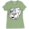bulldog Ladies Fitted T-Shirt