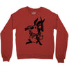 black rabbit Crewneck Sweatshirt