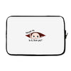 June Peeking Out Baby Boy Laptop sleeve