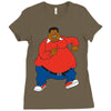 FAT ALBERT Ladies Fitted T-Shirt