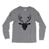 poly deer black Long Sleeve Shirts