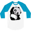 happy panda 3/4 Sleeve Shirt