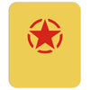 military starfunny retro army war vietnam usa britain fashion Mousepad