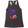 i'm the captain in the war Racerback Tank