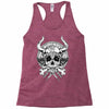skull viking Racerback Tank