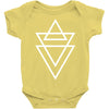 triangle printed Baby Onesie
