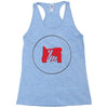 please red Racerback Tank