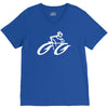 cyclist road bike biking V-Neck Tee