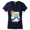 and someday i'm going to be a real boy Women's V-Neck T-Shirt