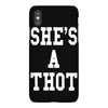 she's a thot   funny iPhoneX