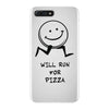 will run for pizza iPhone 7 Plus Case