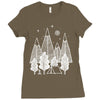 camp line Ladies Fitted T-Shirt