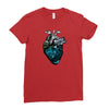 nature heart Ladies Fitted T-Shirt